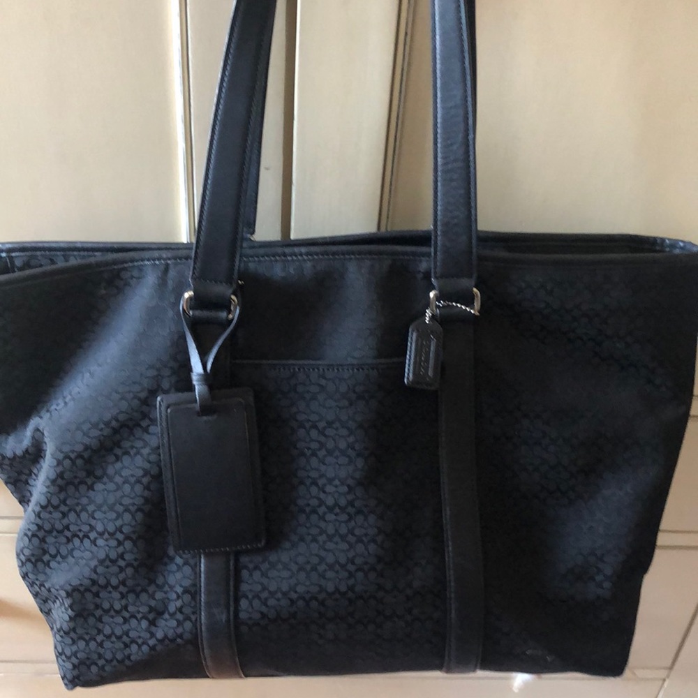 Large all purpose Coach bag.